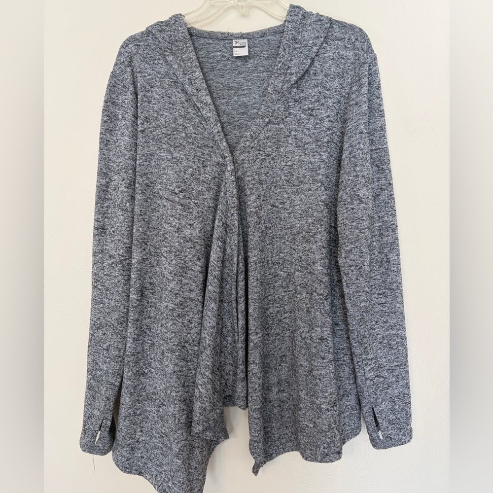 Old Navy Gray Open Front Cardigan